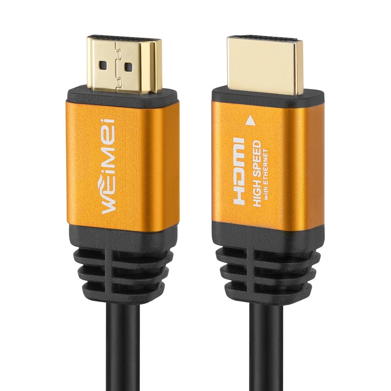 WEIMEI 100 Feet 4K HDMI Cable 2.0 HDMI Cord 100ft with IC Booster Support 4K@60Hz UHD 2160P Ethernet 3D ARC with Gold-Plated Connector and Bare Copper Conductor (from 6ft to 100 ft for Choices) - Image 2
